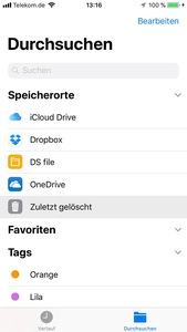 Screenshots zu Apple iOS 11