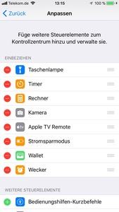 Screenshots zu Apple iOS 11