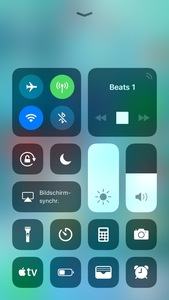 Screenshots zu Apple iOS 11