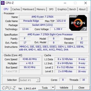 AMD Ryzen 7 2700X