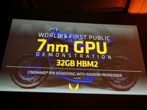 AMD zeigt die Vega-20-GPU in 7 nm