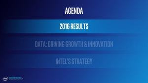 Präsentation zum Investoren Meeting von Intel im Q1 2017