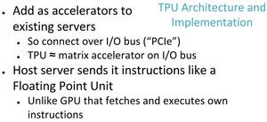 Präsentation zur TPU von Google auf der Hot Chips