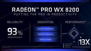 Ankündigung der AMD Radeon Pro WX 8200