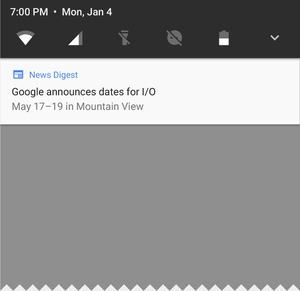 Google Android O 1. Developer-Preview