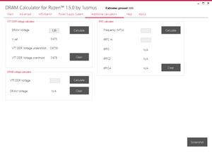 DRAM Calculator für Ryzen 1.5.0