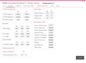 DRAM Calculator für Ryzen 1.5.0