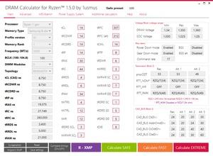 DRAM Calculator für Ryzen 1.5.0