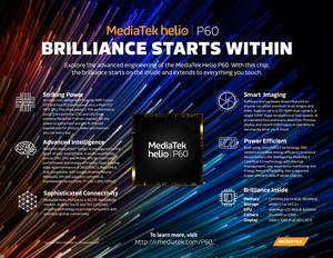 MediaTek Helio P60 (PRNewsfoto/MediaTek Inc.)