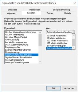 Eigene Messungen zum Intel I225-V