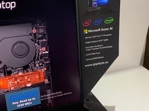 Die neuen Gigabyte-Notebooks auf der CES 2019