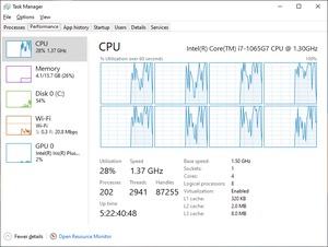 Intel Core i7-1065G7 im Lenovo Yoga 940