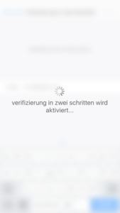 Two-Factor-Authentification in WhatsApp unter iOS