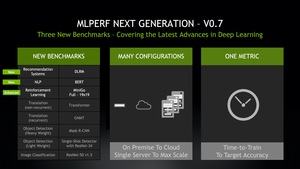 NVIDIA A100 MLPerf 0.7