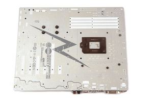 Das MSI Z170A MPower Gaming Titanium ohne Backplate.