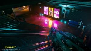 Cyberpunk 2077 mit RTX-Effekten