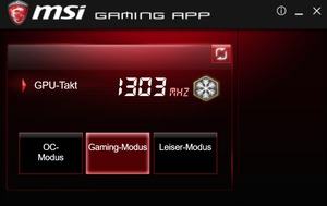 Die Software des MSI Nightblade Mi3