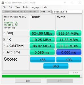 Crucial X6 SSD 2 TB