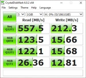 Crucial X6 SSD 2 TB