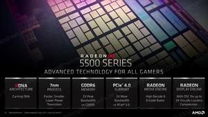 AMD Radeon RX 5500 Serie