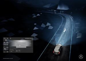 Mercedes-Benz Digital Light (Bild: Mercedes-Benz)