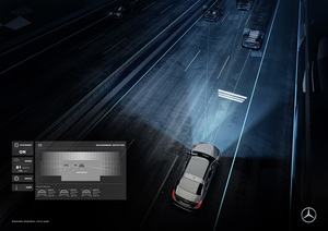 Mercedes-Benz Digital Light (Bild: Mercedes-Benz)