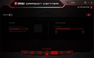 Die Software des MSI GT76 Titan DT 9SG