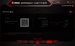 Die Software des MSI GT76 Titan DT 9SG