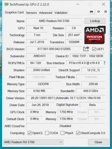 AMD Radeon RX 5700