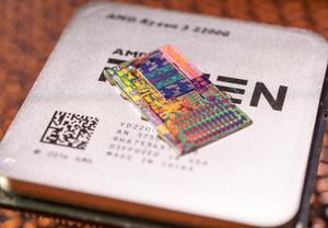 Die-Shots eines AMD Ryzen 3 2200G Raven Ridge