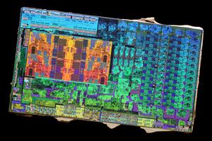 Die-Shots eines AMD Ryzen 3 2200G Raven Ridge