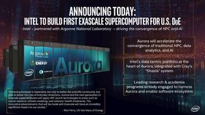 Supercomputer Aurora mit Intel-Hardware