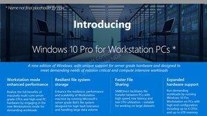 Windows 10 Pro für Workstations