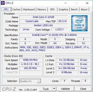 Intel Core i3-10320