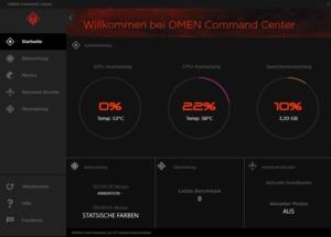 Die Software des HP Omen X 17