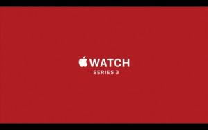 Apple Watch Series 3 Keynote