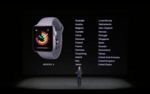 Apple Watch Series 3 Keynote