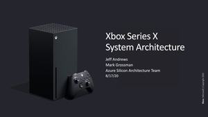 Microsoft Xbox Series X HotChips32