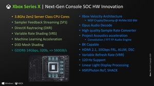 Microsoft Xbox Series X HotChips32