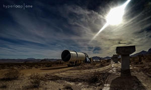 Hyperloop-One Testaufbau