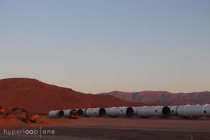 Hyperloop-One Testaufbau