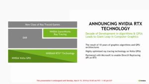 NVIDIA RTX und Microsft DXR