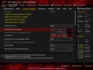 Intel Comet Lake-S Overclocking