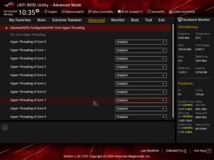 Intel Comet Lake-S Overclocking