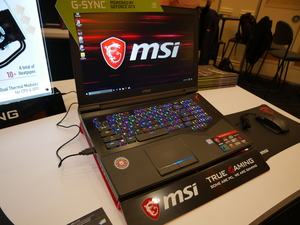 MSI auf der CES 2018 in Las Vegas