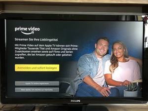 Amazon Prime Video App auf dem Apple TV