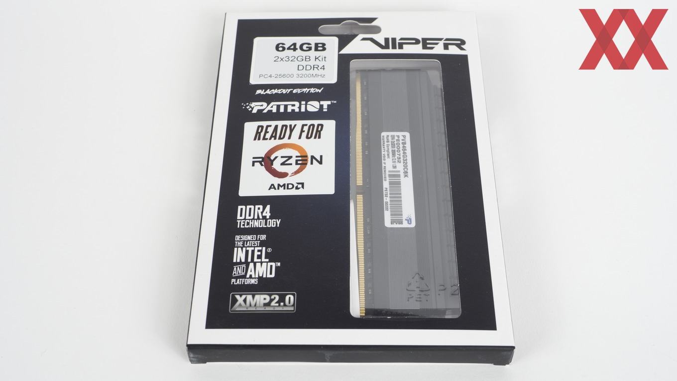 Patriot Viper 4 Blackout im Test: Schwarzes 64-GB-Kit - Hardwareluxx