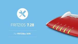 AVM FRITZ!OS 7.27 für 5530 Fiber und 7.28 für 3490