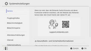 Screenshots zur Nintendo Switch