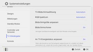 Screenshots zur Nintendo Switch